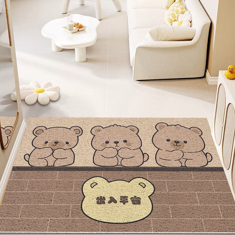 안전한 출입 - 큰 머리 인형 곰