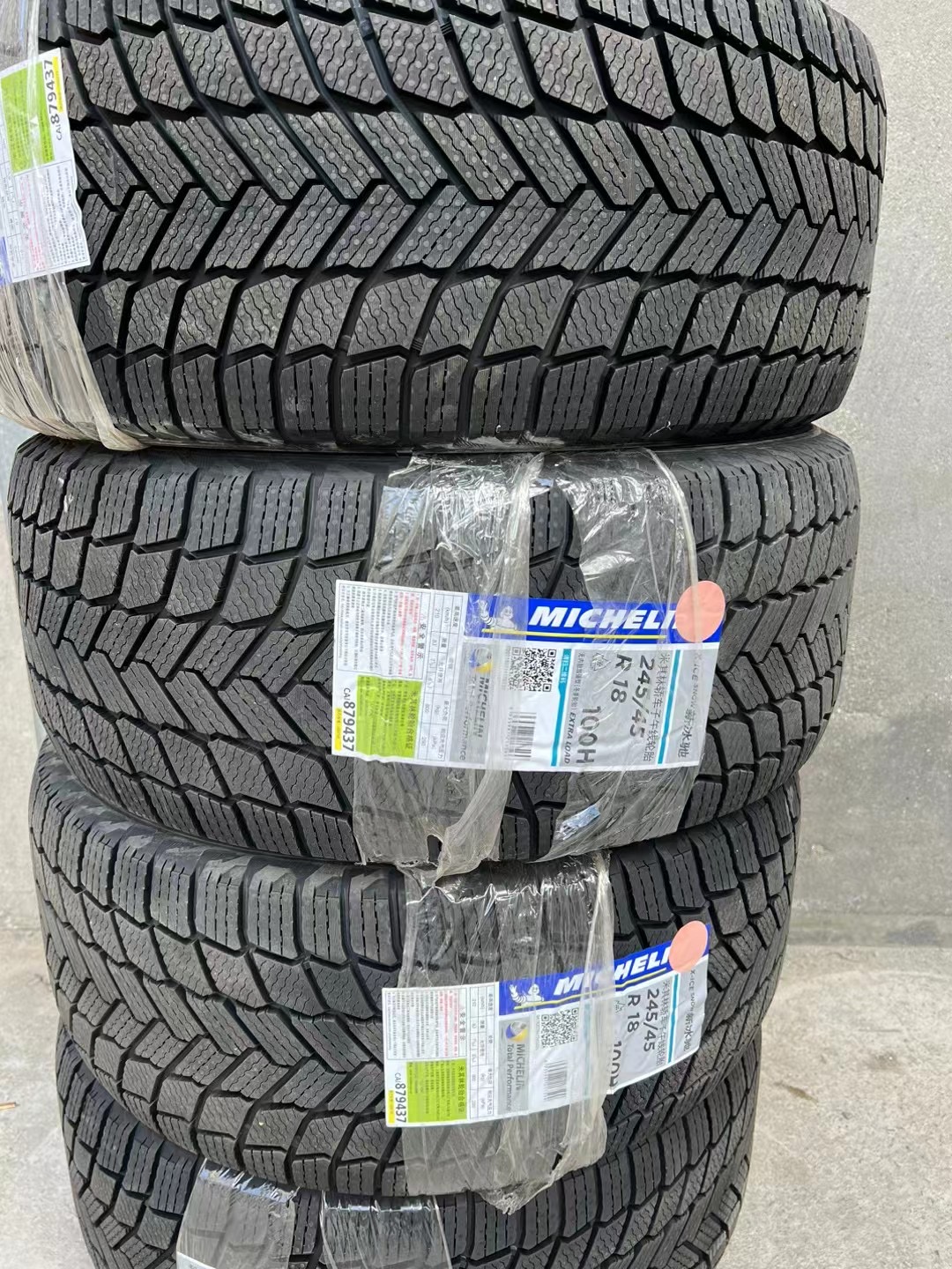 Michelin Ice and Snow Anti-Skid Tires 205/55R16 94H X-Ice Snow Car Winter Snow Tires