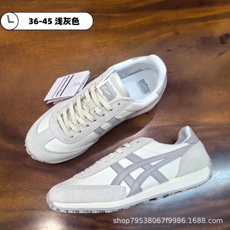 莆田鞋工厂鬼冢老虎etr运动复古阿甘系鞋带休闲软底平底轻便鞋|undefined