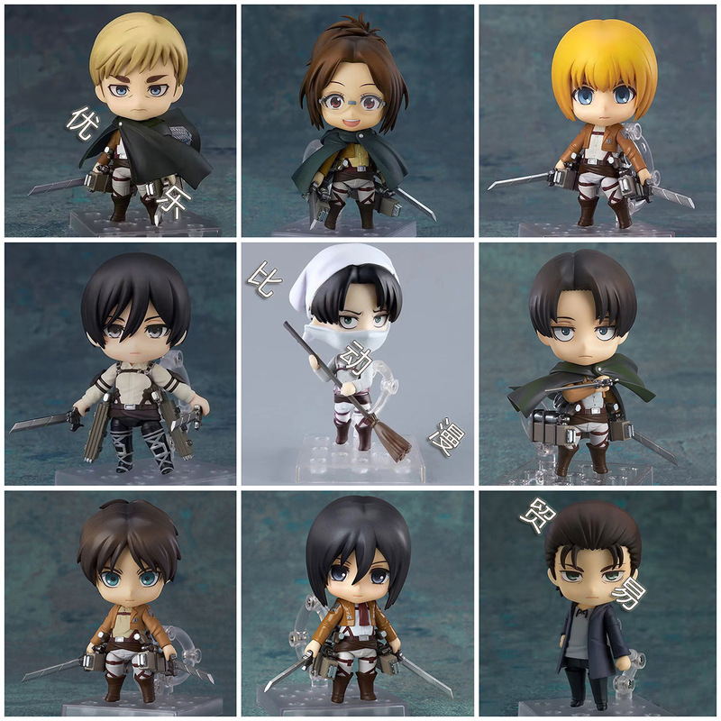 Nendoroid Attack on Titan 390 #   2001 # 2000 #   Soldier Allen Movable Face-Changing Figure Ornament