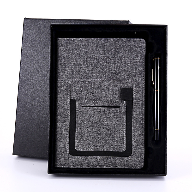 Cuaderno de negocios creativo A5 cuaderno grueso cuaderno de mano de alto valor de cara cuaderno de notas logotipo impreso papelería de oficina al por mayor