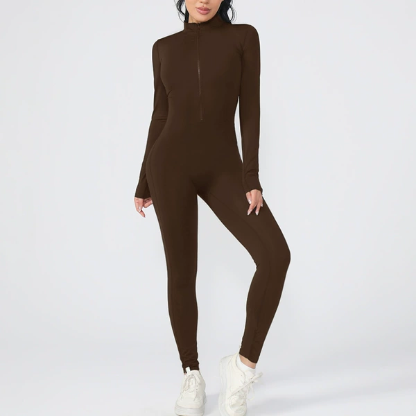 Coffee long-sleeve, trousers, overall