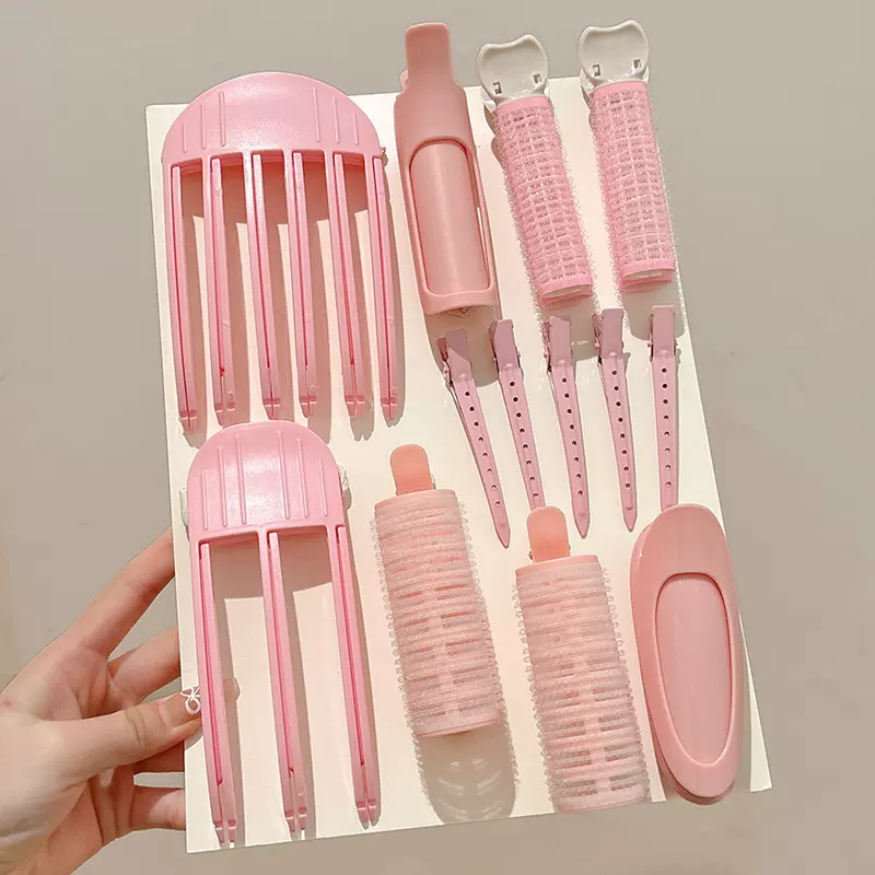 高颅顶神器风塑梳垫发根扁塌头发夹女懒人无痕自然蓬松夹定型头饰