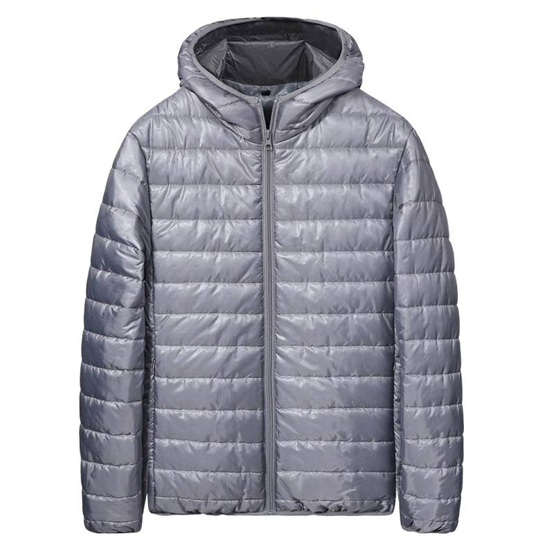 Comercio exterior transfronterizo nuevo algodón hombre ligero moda con capuzas ropa de pan casual chaqueta de algodón abrigo