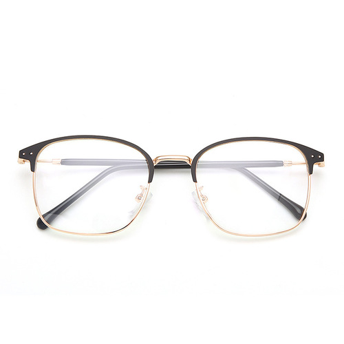New men's and women's myopia cross-border 1924 anti-blue light flat photochromic sunglasses photosensitive smart photochromic eyes