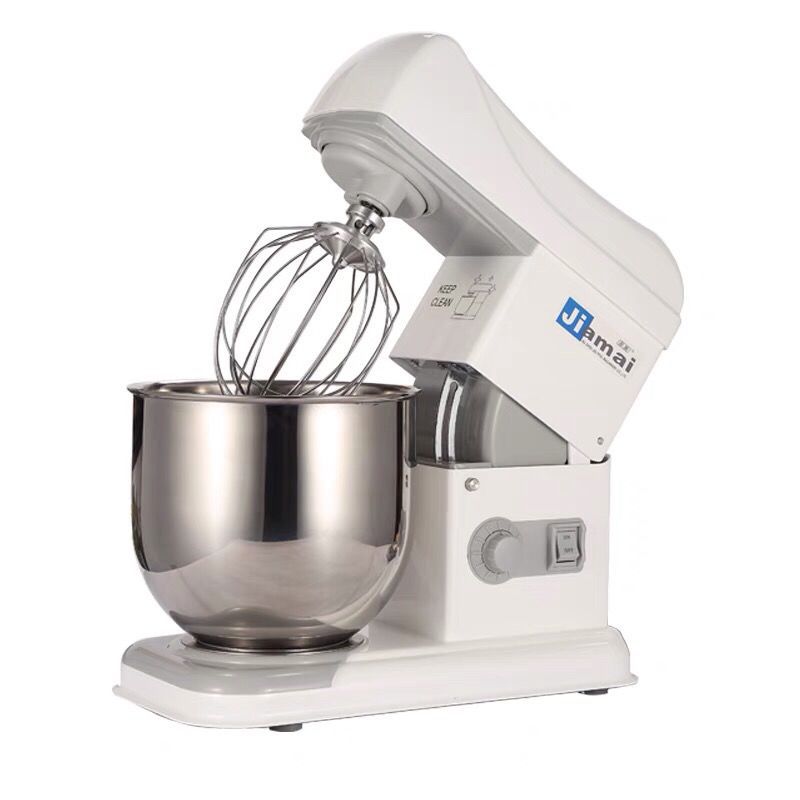 Máquina de leche fresca Jiamai máquina de crema de escritorio cocinero pequeño 7 litros torta comercial horneado mezclador batidor de huevos
