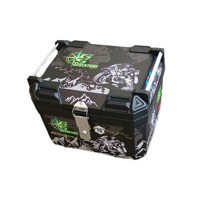 Electric car tail box car trunk non-aluminum alloy - 60l-motorcycle-black-installation-tool-inner-box-cover-installation-kit-lining