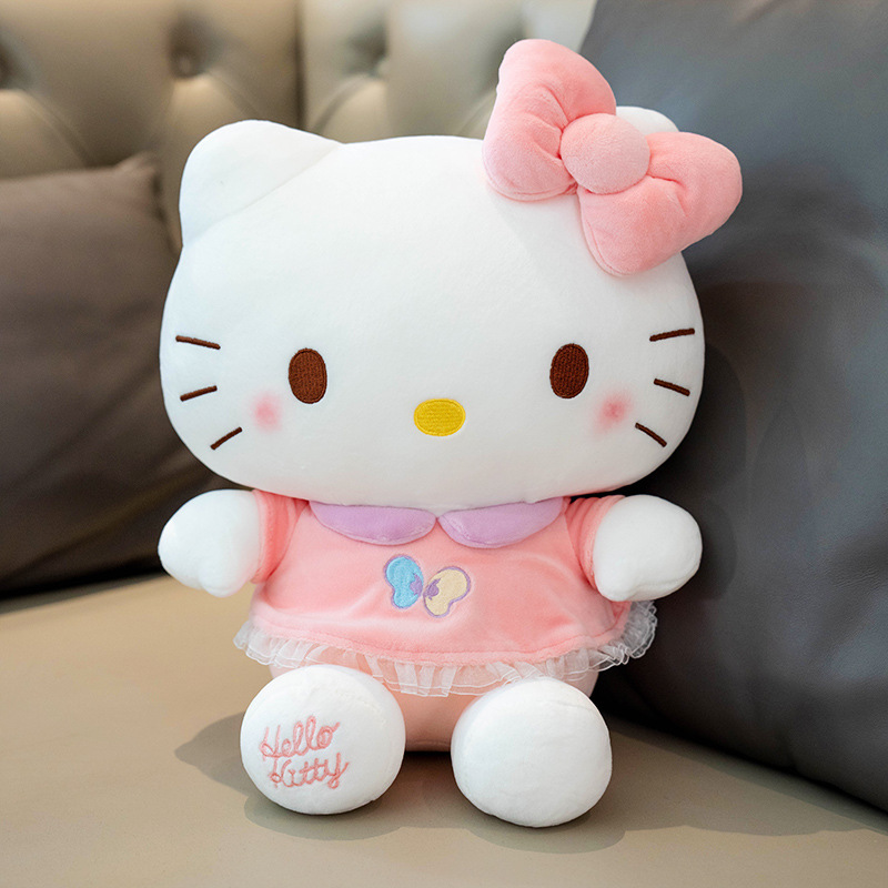 hellokitty公仔毛绒玩具可爱洛丽塔kt猫咪安抚玩偶娃娃生日礼物女|undefined