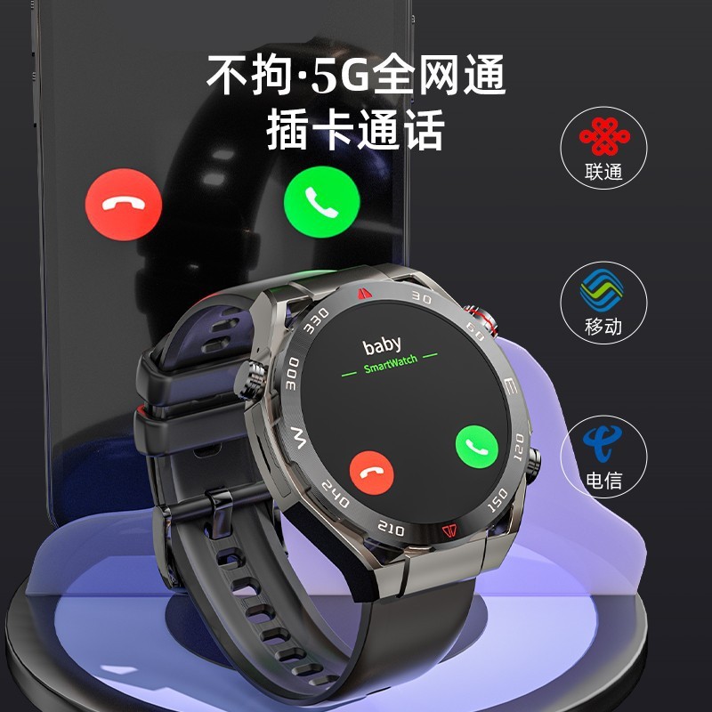 华强北iwatch成人电话智能手表全网通可插卡下载微信抖音支付定位|undefined