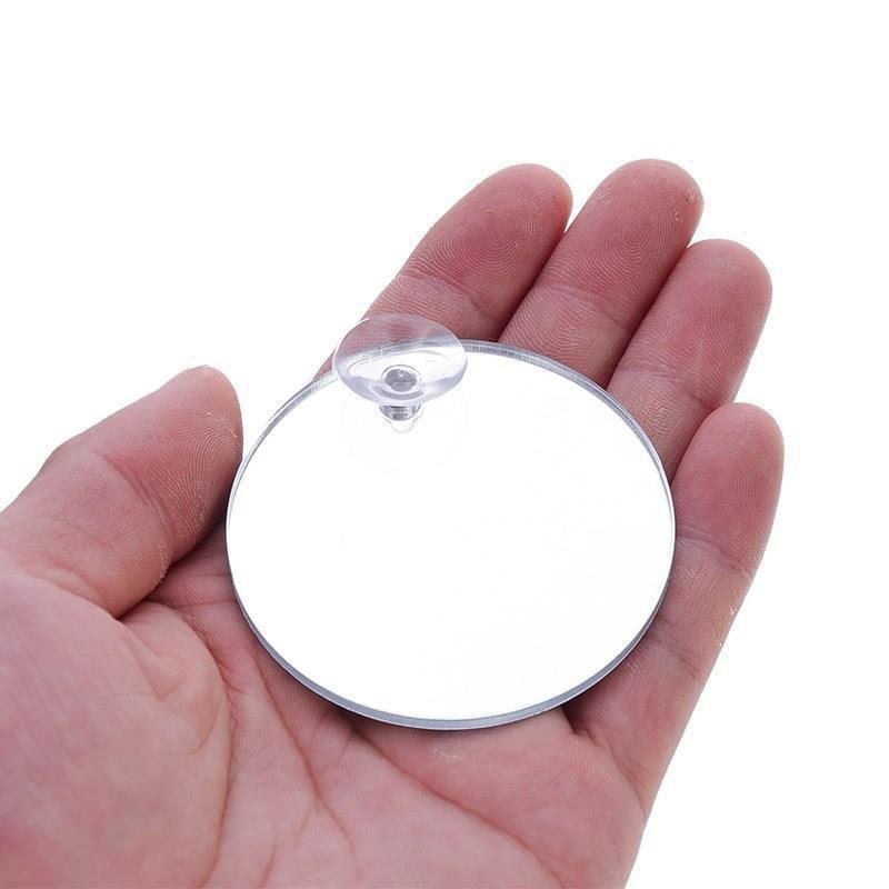 Escenografía Tailandia Betta pez ventosa espejo espejo suspensión interna y externa pequeña pecera entrenamiento espejo interactivo espectáculo espejo de ejercicio de cola