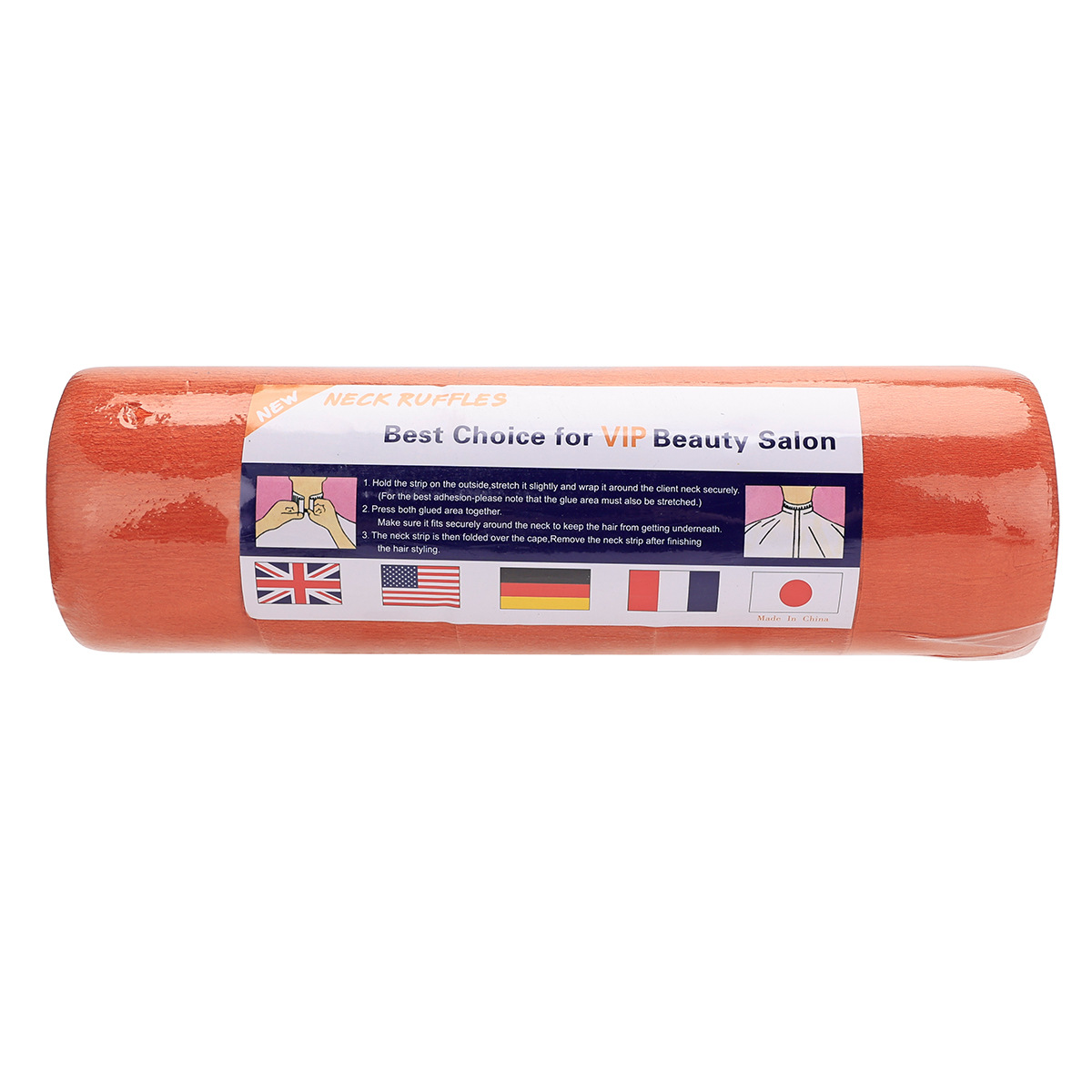 Ventas calientes de 500g / papel de cuello de peluquería papel de cuello de papel de corte de pelo desechable barbería anti-rotura de cabello