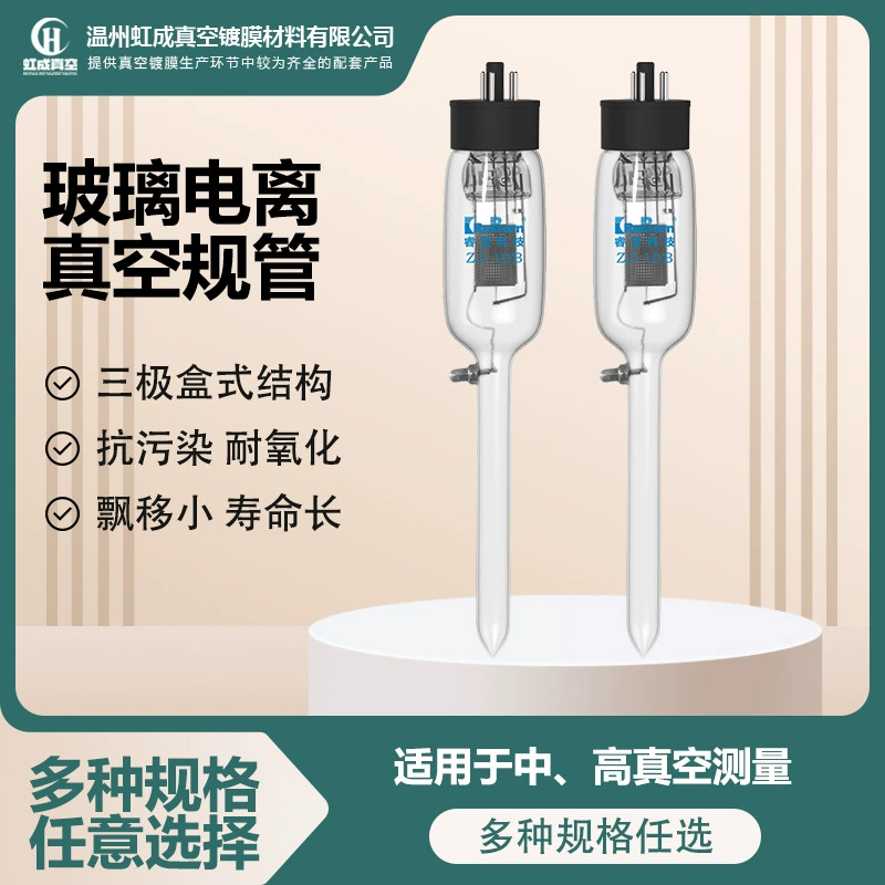 Spot Chengdu Ruibao ZJ-10 вакуумметр с ионизацией стекла, измерение среднего и высокого вакуума, оптовая продажа ионизационного манометра