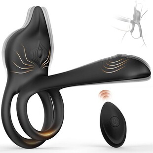 New Wireless Remote Control Daji Vibrating Semen Locking Ring Sexy Male and Female Resonator Penis Condom Couple Sex Products