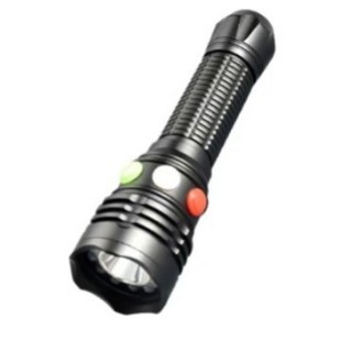 Red, white and green three-color signal light strong light signal light life-saving flashlight three-color signal light