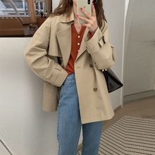 今年流行2025春秋季新款中长款小个子风衣女韩版学生洋气外套潮