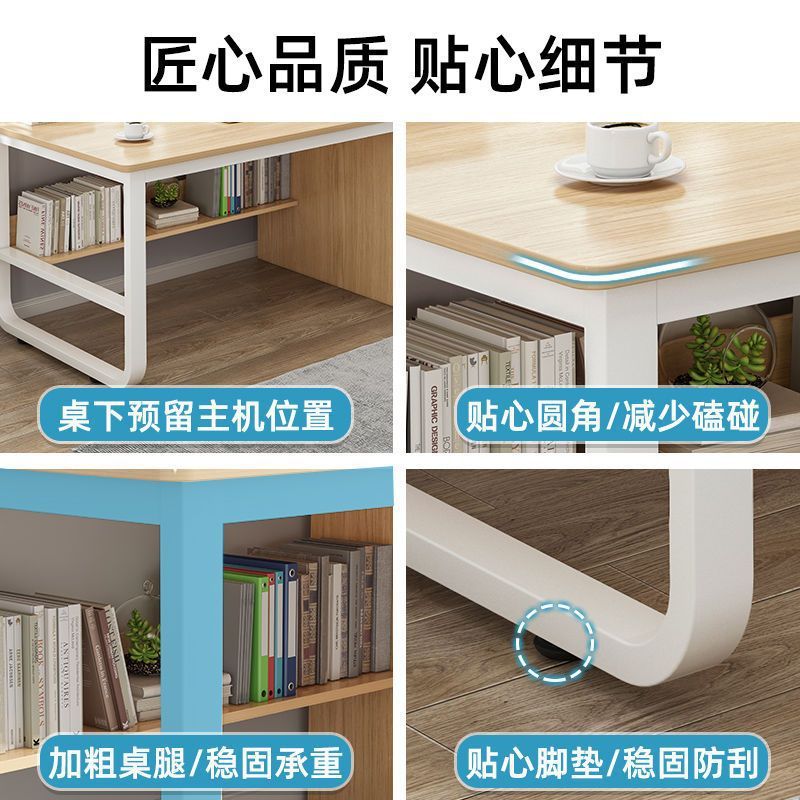 书桌学习桌学生家用写字电脑桌台式工作台卧室简易带抽屉办公桌子|undefined