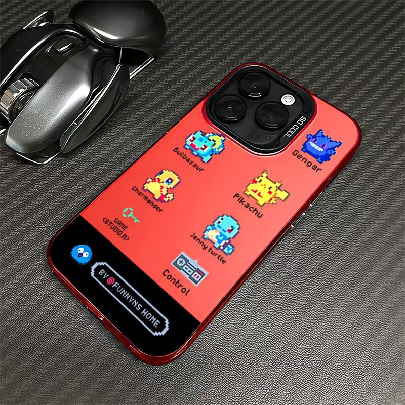 Pixel Elf Is Suitable for Iphone17 Mobile Phone Case Apple 16Pro Cartoon 15 Anti-Fall 13Promax New 14X