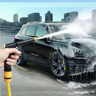 High pressure car wash water gun — watering gardens, and cleaning vehicles