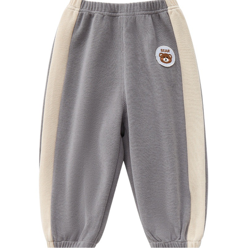 Pantalones para bebé para primavera y otoño, adecuados para niños y niñas de 1 a 2 años, pantalones largos informales para niños pequeños, pantalones deportivos para niños.
