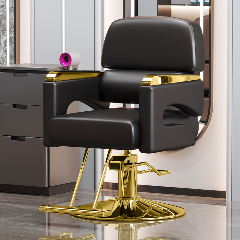 Silla de peluquería silla de corte de peluquería silla de cabello giratoria elevable silla de cabello