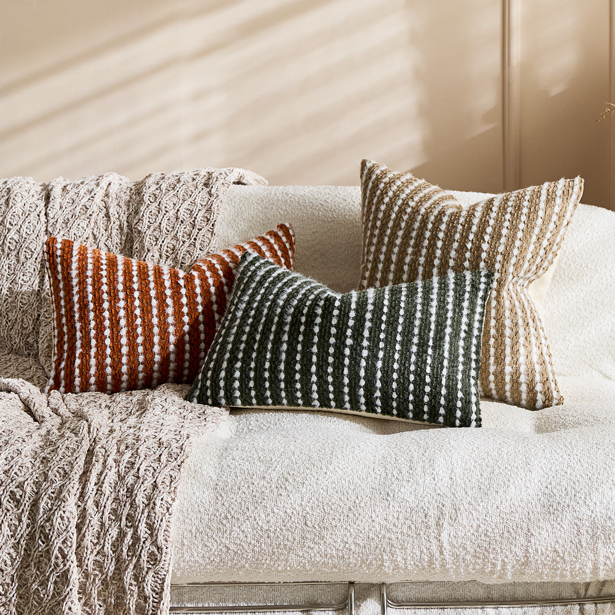 Nuevo cross-border Schneier funda de almohada de lana almohada de cama cama funda de almohada sofá sala de estar funda de almohada al por mayor