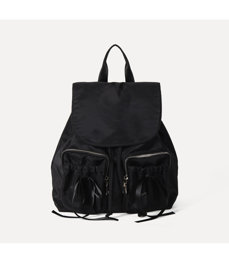 Niedlicher Nylon Rucksack Mit Schleife Für Damen Und Reise_voghion.com