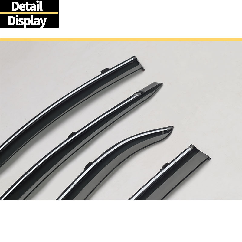 Suitable for Kia Morning/Picanto 2017+ Rain Guards, Injection-Molded Car-Specific Window Rain Shields