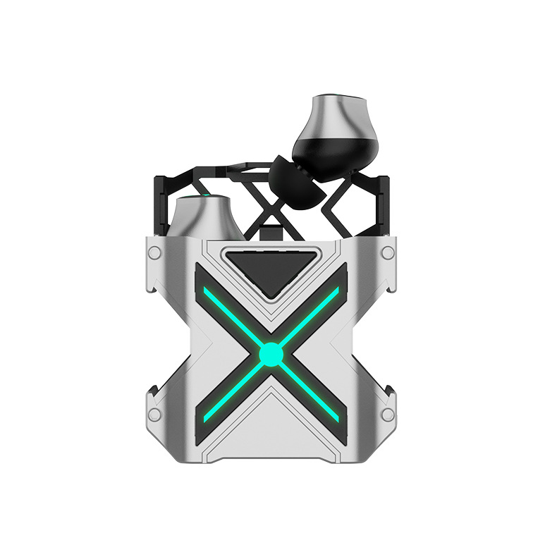 Modelo privado K89 Bluetooth V5 juego auriculares metal espacio almacén F9 auriculares Bluetooth TWS reducción de ruido auriculares binaural llamada