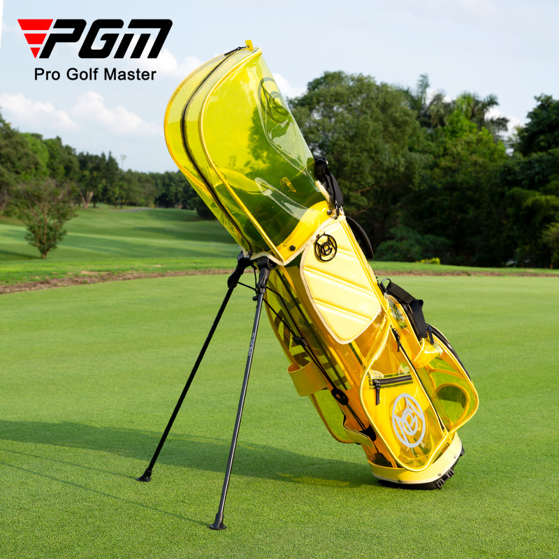 Túi đựng gậy golf PGM trong suốt chống nước, kiểu dáng Hàn Quốc, 127x31x36 cm — Túi bóng giá đỡ QB131 tùy chỉnh