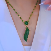 M 37651 Jade beauty waist necklace ��ʯ�ٴ�����������