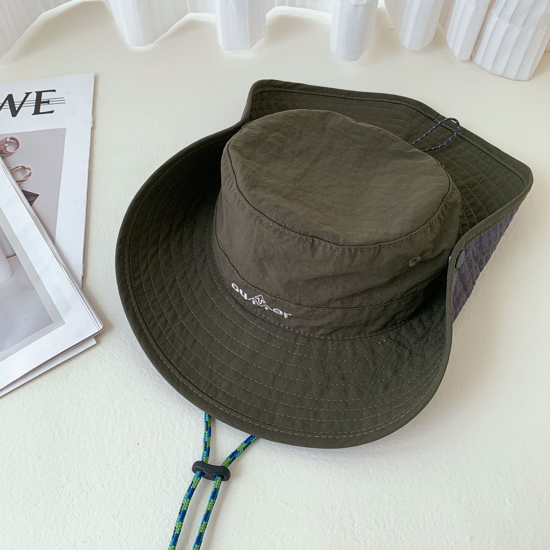 Sugar Pear ropa infantil sombrero de pescador de verano delgado 2026 protección solar ocio para niños y niñas bebés al aire libre sombrero solar