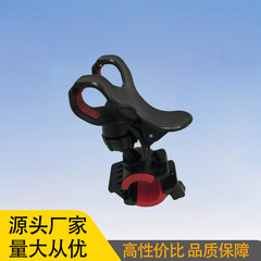 新型ダブルクリップ式電動自転車・バイク用スマホホルダー、アウトドアライディング、自転車ナビ、工場車両用