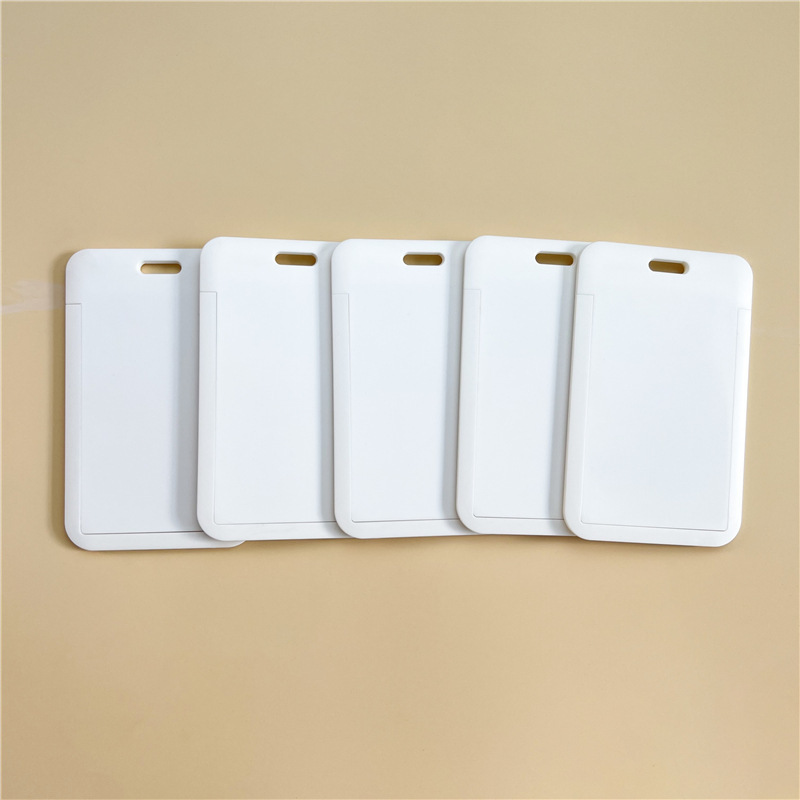 Tarjeta de trabajo, tarjeta de identificación, tarjeta de identificación, tarjeta de trabajo, tarjeta de autobús, tarjeta de recogida de jardín de infantes, tarjeta de comida para estudiantes, tarjeta blanca pura diy