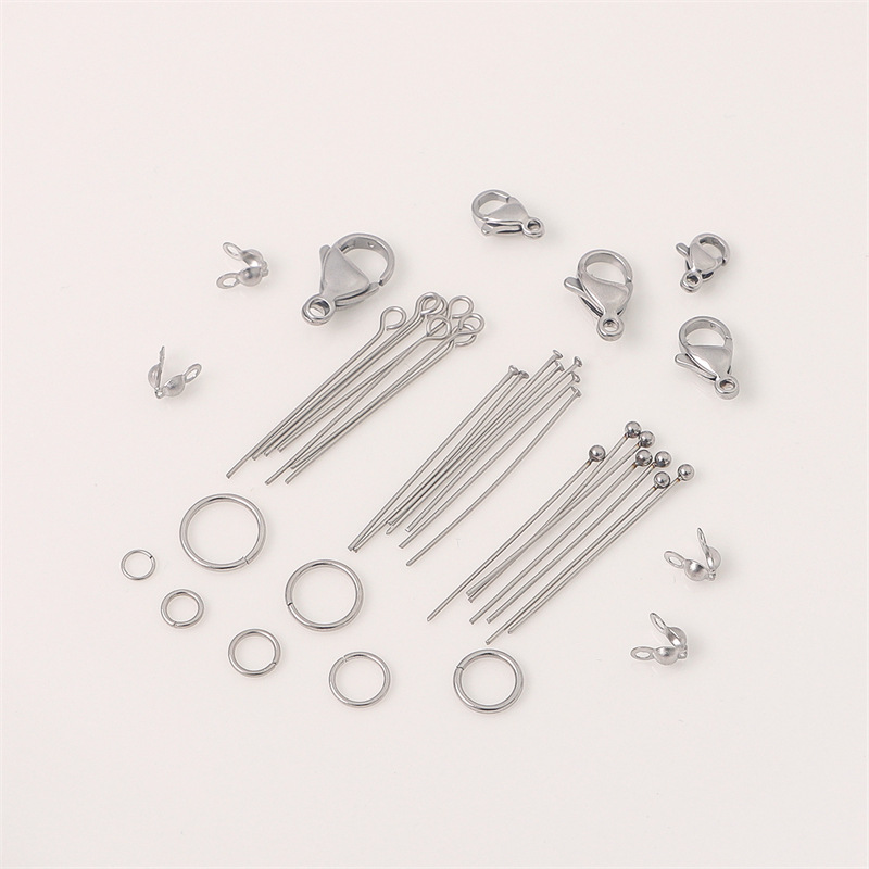 Plating Design Simple Style Style 1 Set Metal Solid Color Simple Style