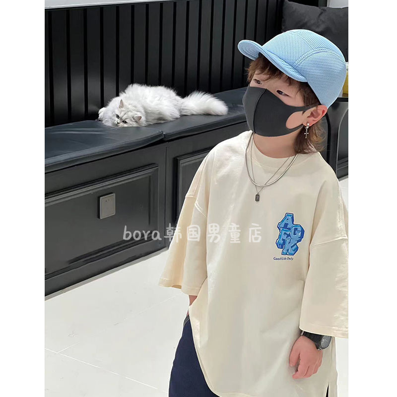 年中クリアランス、男の子と女の子向けの高コストパフォーマンスTシャツ、夏用子供用半袖コットン（返品不可//レビューなし1|undefined
