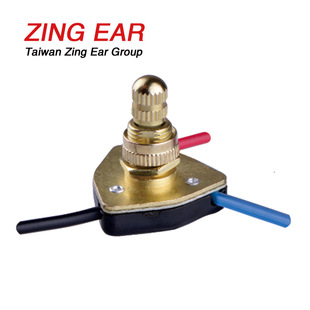 Rotary band switch ZE-156M three-wire two-position rotary switch electric fan rotary switch