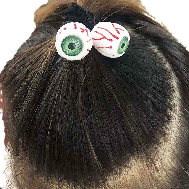 Япония Харадзюку Соскол eyeballs смола кровавые глаза на Хэллоуин аксессуары ужас призрачные глаза кровотечение демон