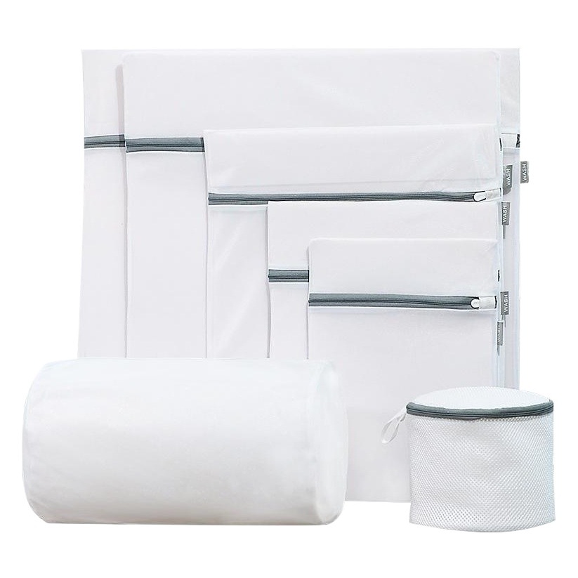 Lavadora bolsa de malla bolsa de lavado grande anti-deformación lavado ropa interior bolsa de Lavado especial lavado suéter de malla fina bolsa de lavandería