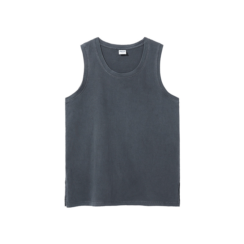 ARTIE Ropa para Hombre | Nueva Colección Primavera/Verano 2026 Chaleco Retro con Abertura en el Bajo, Lavado y Teñido con Cera, Estilo Vintage para Hombre