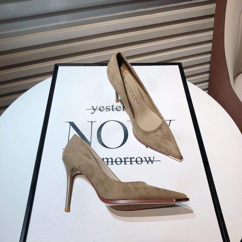 2025 Spring New Khaki High-Heeled Shoes for Women, Elegant and Stylish Suede Shallow Mouth Sexy Pointed Toe Pumps 2025 Spring New Khaki High-Heeled Shoes for Women, Elegant and Stylish Suede Shallow Mouth Sexy Pointed Toe Pumps