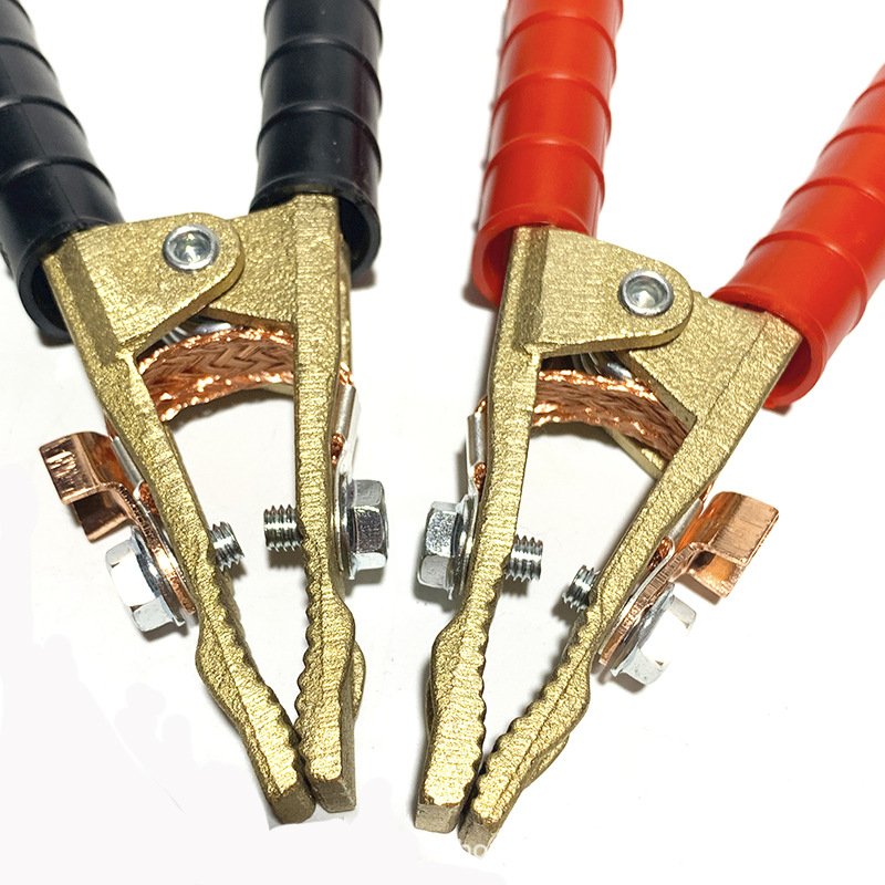 [Battery clip] all copper car fire line battery line cross Jianglong clip connecting crocodile clip brass cable