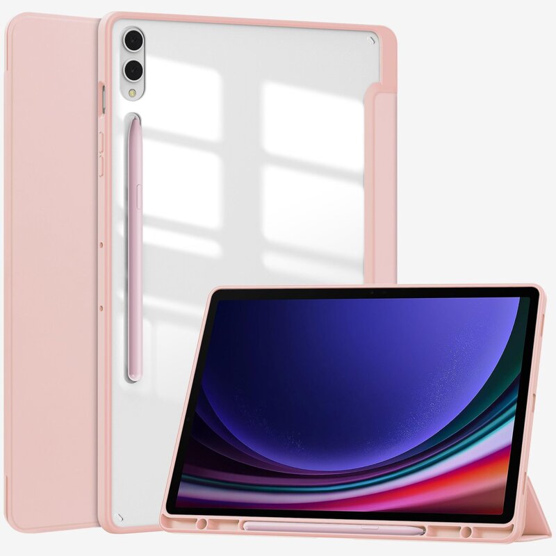 Samsung Tab S10+13.1 タブレット保護ケース S8/S9 70% off アクリル製落下防止磁気吸着ケース 14.6 に適しています。|undefined