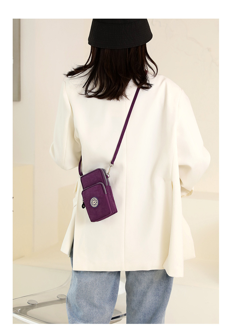 Zipper Closure Type Women's All Seasons Polyester Fashion Phone Wallet