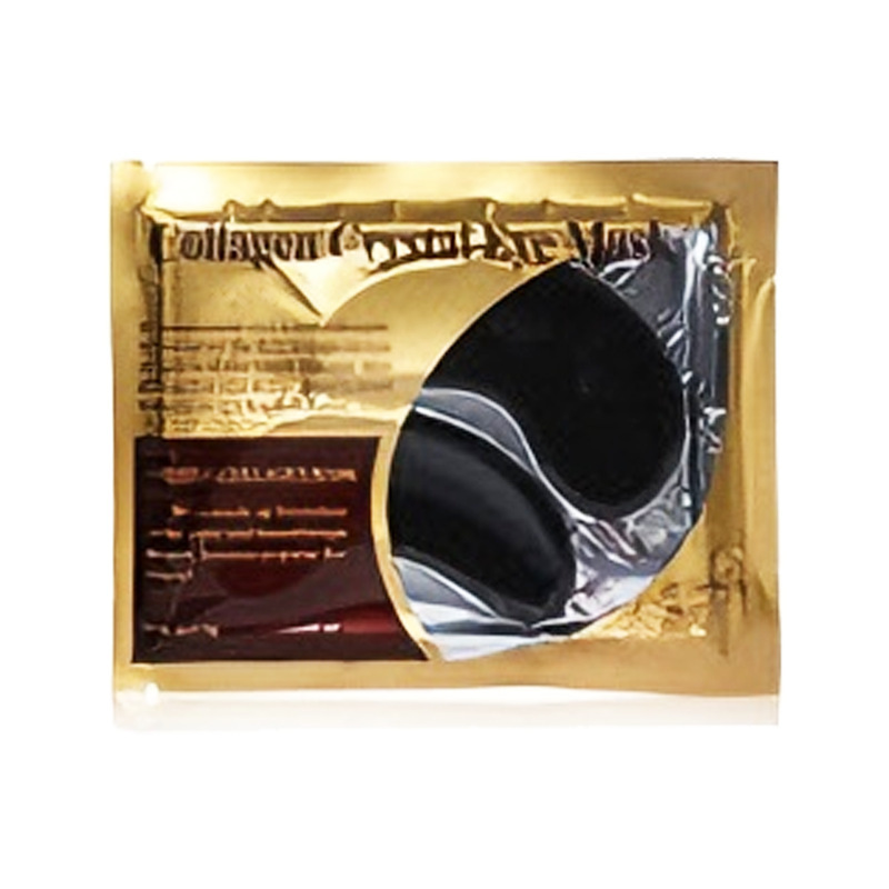 Mascarilla de ojos transfronteriza de colágeno y oro, parche hidratante para ojos con diseño de mariposa, fabricante mayorista para comercio exterior