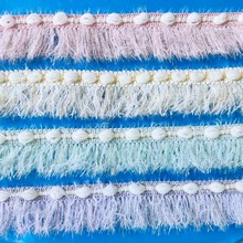 仿貂毛排须 貂毛流苏 毛线排须 松树毛排须