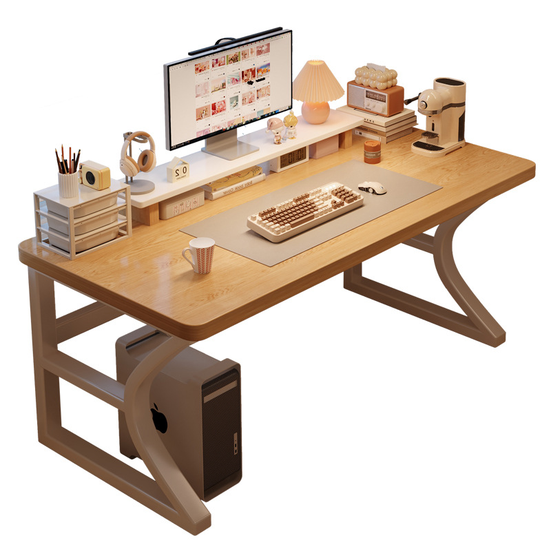 Escritorio de computadora escritorio dormitorio estudiantil estudio escritorio de escritorio escritorio de madera maciza escritorio de trabajo moderno simple