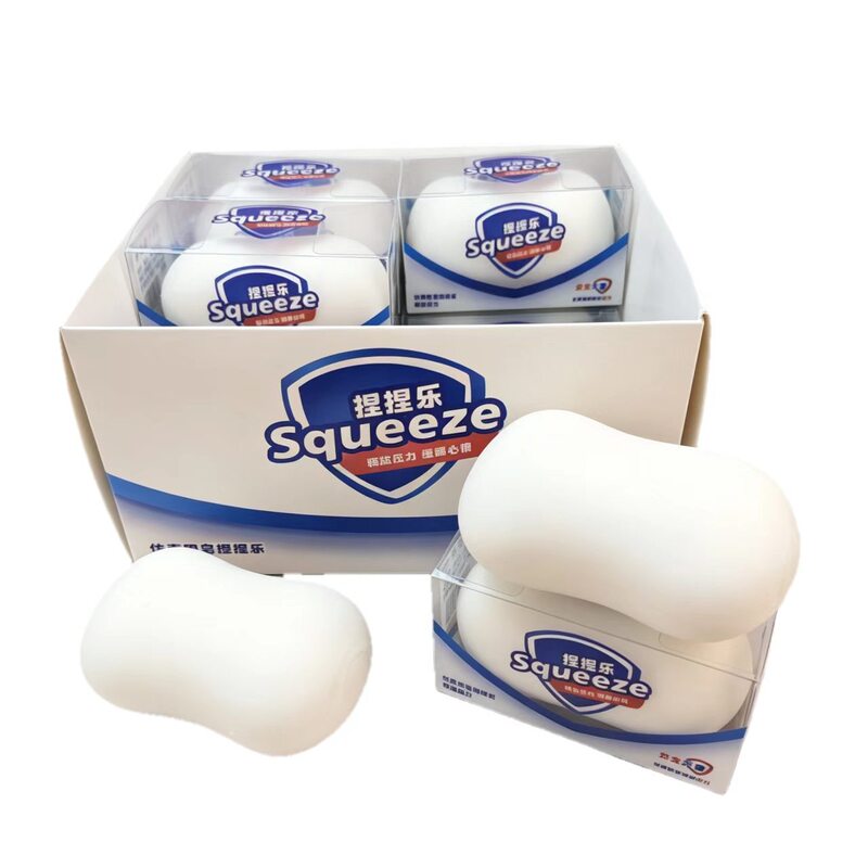 Amazon cross-border stress-relief soap squishy toy, realistic soap squishy toy for venting and pranking