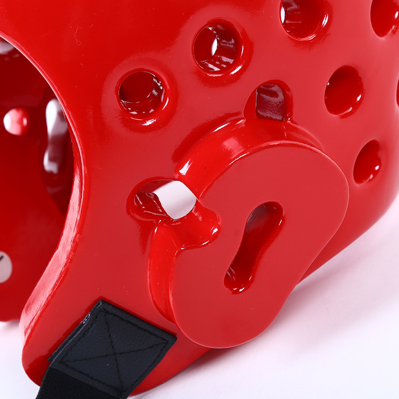 Casco de boxeo adulto niños protección de cabeza de combate real Sanda Thai boxeo competencia protección de la cabeza facial Sanda máscara casco