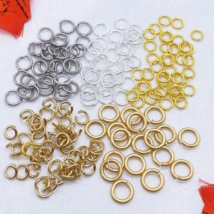 Color Preservation 14K Gold Open Ring Necklace Bracelet Connection Closed C Ring diy Handmade Jewelry Accessories Buckle Material
