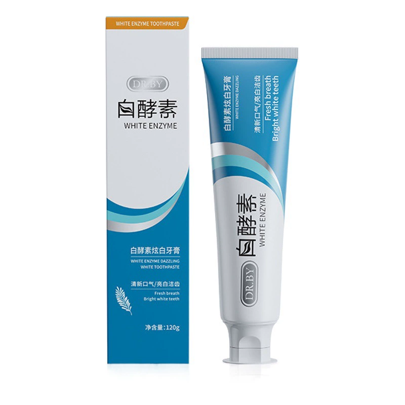 Зубная паста DR.BY с ниацинамидом: оставляет аромат на губах и зубах, очищает зубы и освежает дыхание, прямые поставки с завода и оптовая продажа